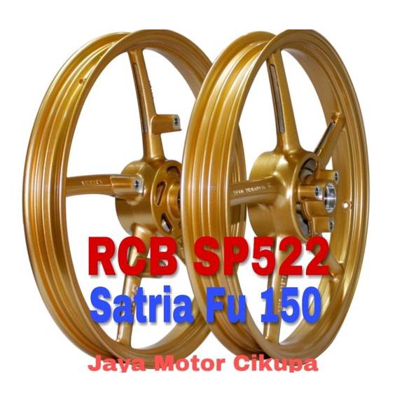 GARANSI Velg RCB Sp522 Satria Fu 150 gold