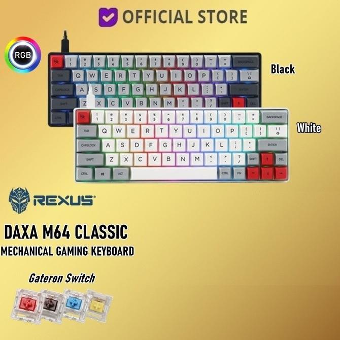 rexus M64 Keyboard Gaming Mekanis