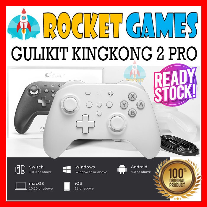 Terlaris Gulikit Kingkong 2 Pro Ns09 Controller Nintendo Switch Android Pc Ios