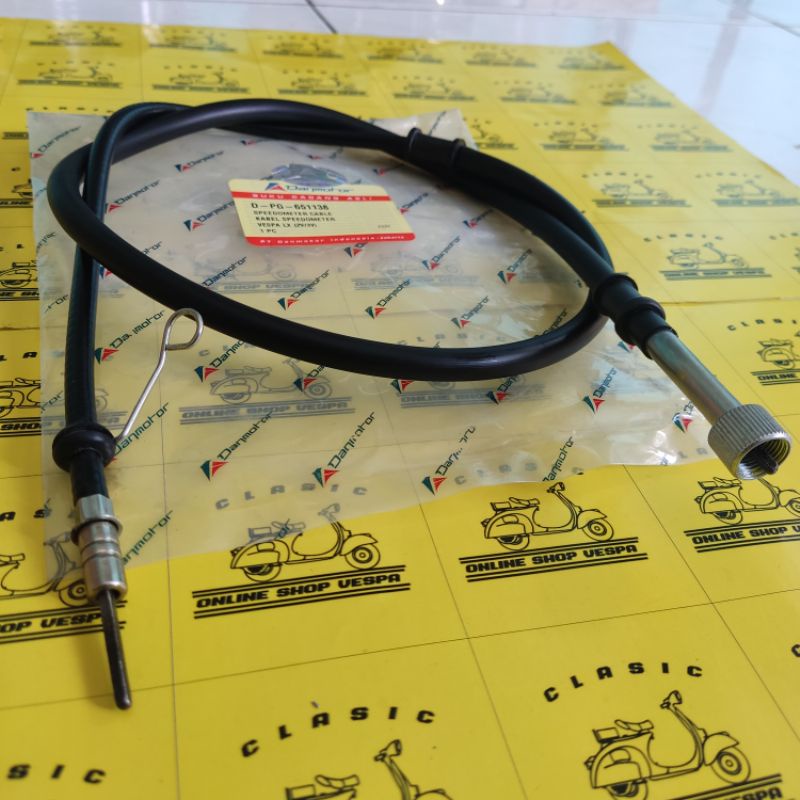 Kabel Spedometer Vespa Lx 2v / Kabel Speedometer Vespa Lx 2v 3v Danmotor