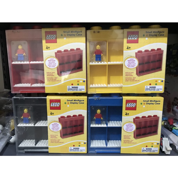 Terlaris Lego Small Mini Figure Display Case + Mini Figure