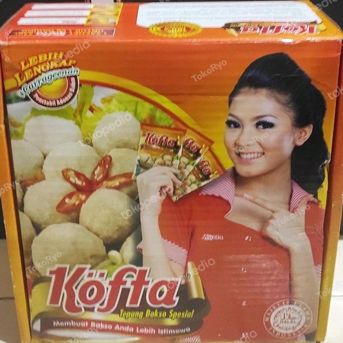 

Kofta Tepung Baso/Bakso Special 1 dus isi 102 bungkus