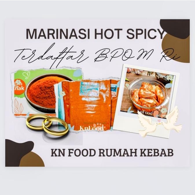 

Bumbu Rendaman Marinasi Hot Spicy 10 Kg - KIRIM BY GO -JEK