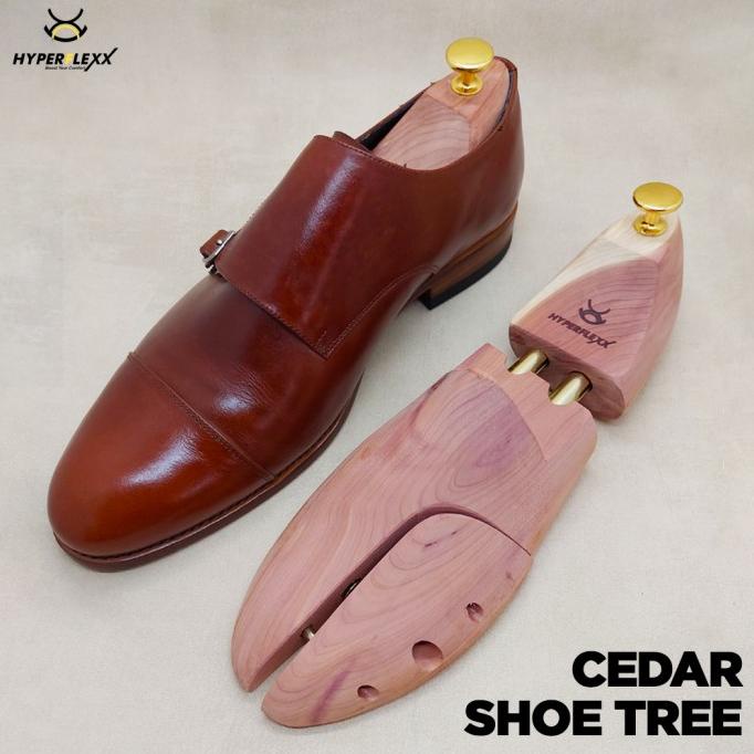 Cedar Wood Shoe Tree Hyperflexx Shoes Saddle Shapper Sepatu