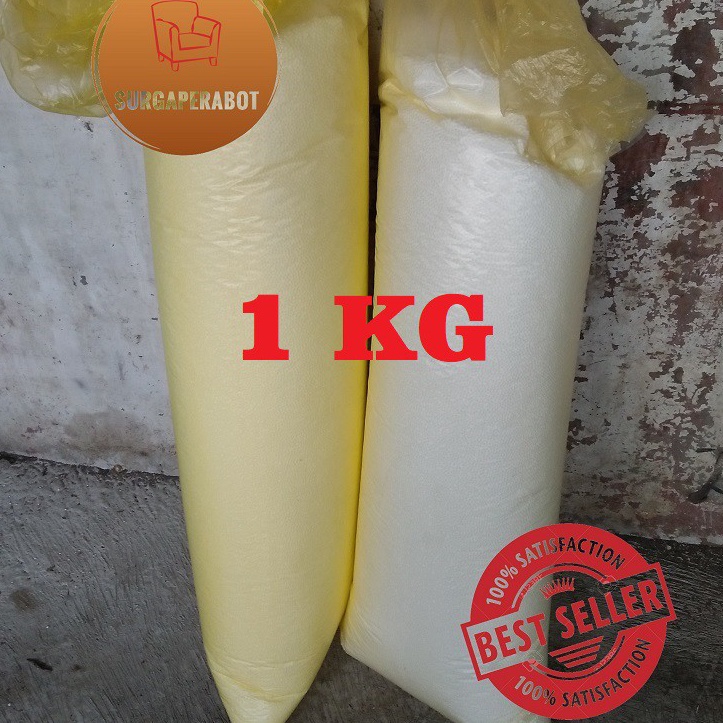 

12.12 MALL Sterofoam butir 1 kg putih Styrofoam butiran kacang Sterofom bean bag isi boneka hadiah dll serbuuu !