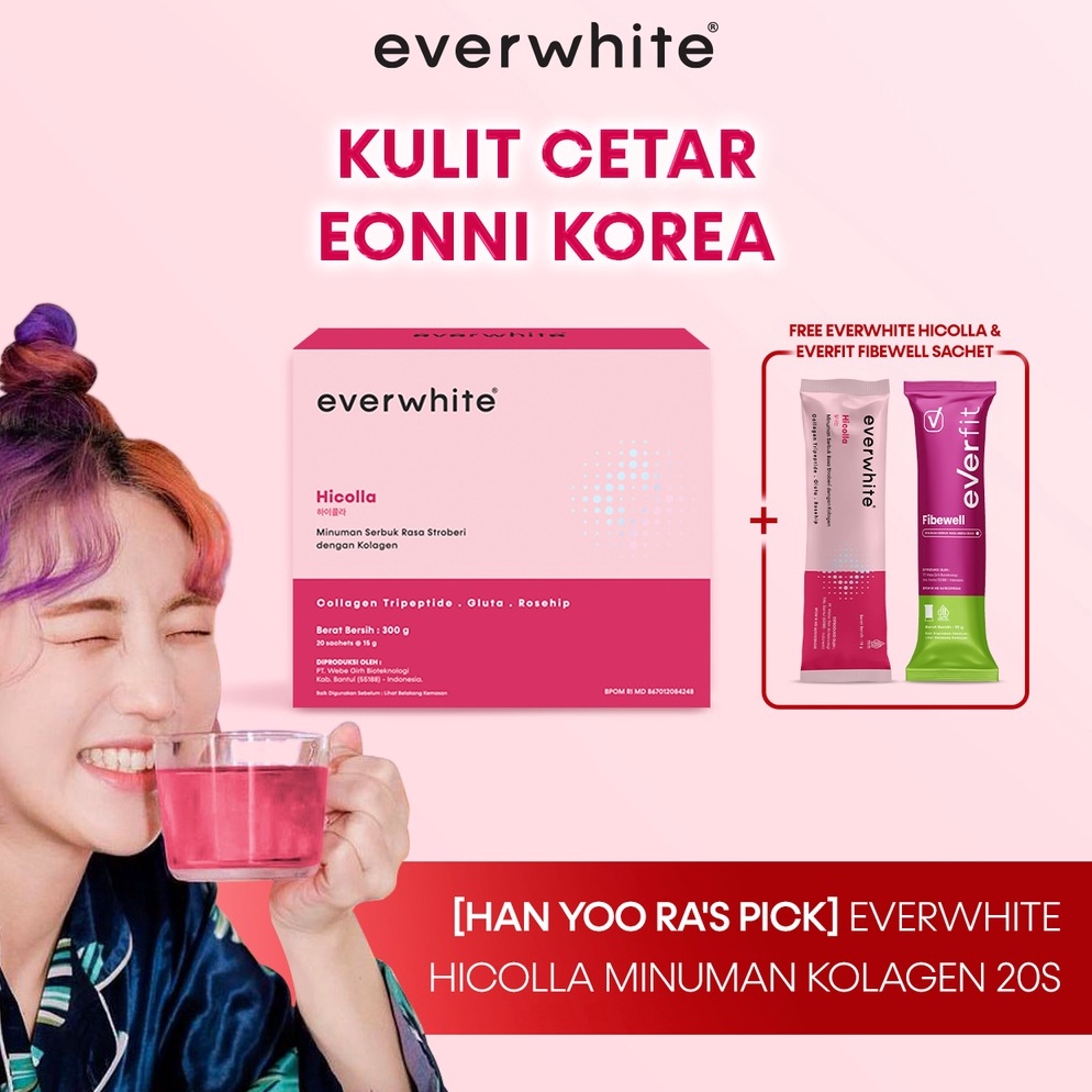 

Super promo [Han Yoo Ra's Pick] Everwhite Hicolla Minuman Kolagen 20S LGZ