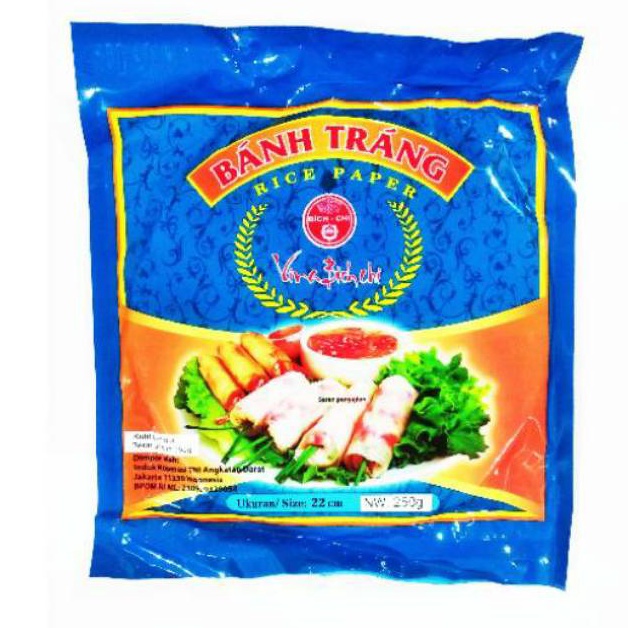 

Best seller Vina Bich Chi Kulit Lumpia Vietnam 400gr Banh Trang Rice Paper 22cm 58