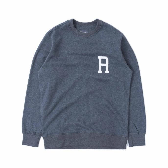 Produk Baru Roughneck Ss062 Dark Grey Sig R Crewneck