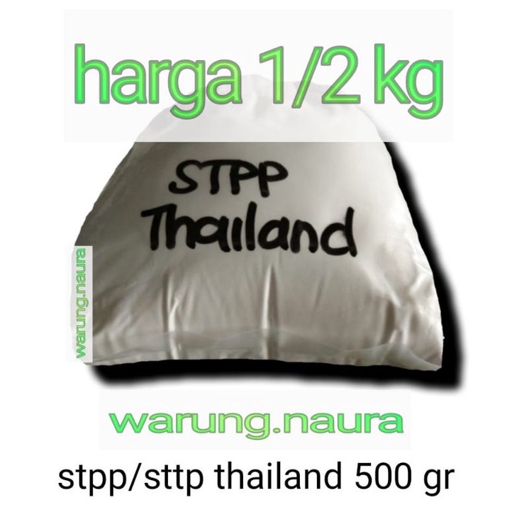

Best Produk.. STPP STTP Sodium Tripolyphosphate Thailand 500g REF