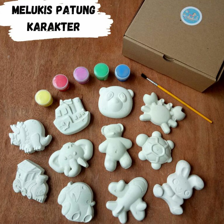 

CIV.4Jn23d ▫ Melukis Patung Karakter / Paket Melukis / Mewarnai Patung Karakter