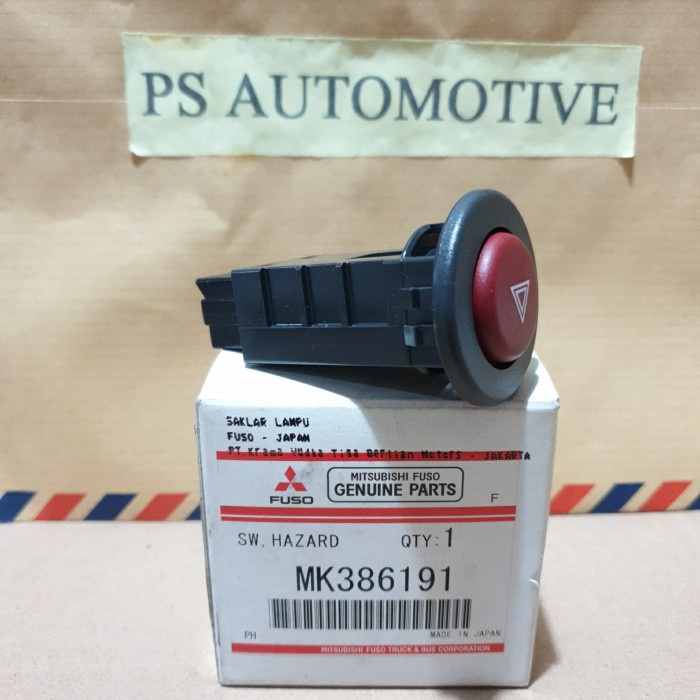 SAKLAR HAZARD MITSUBISHI CANTER ORIGINAL MK386191