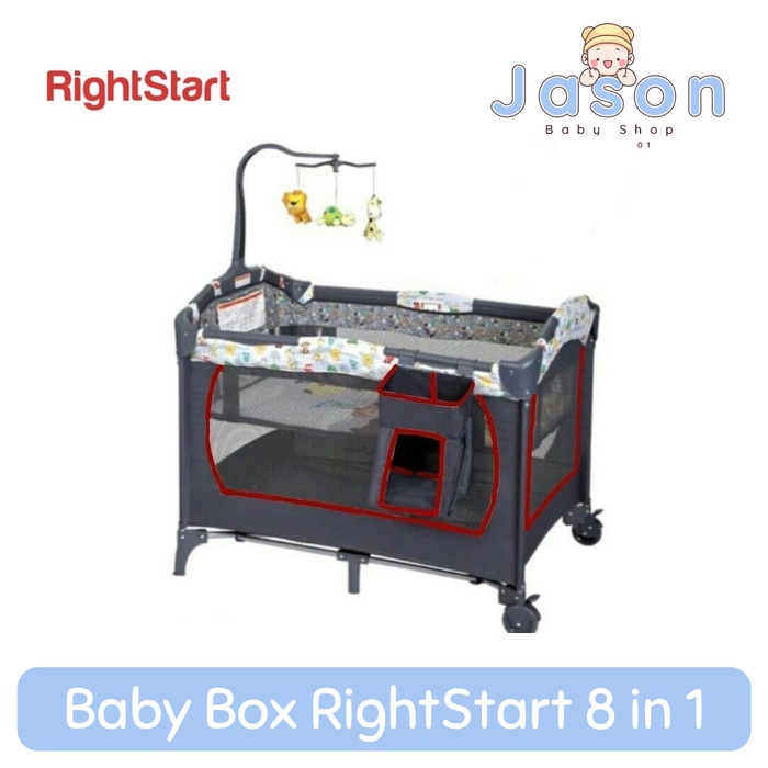 Terlaris Baby Box Right Star 8 In 1/Box Playard/Box Bayi Murah