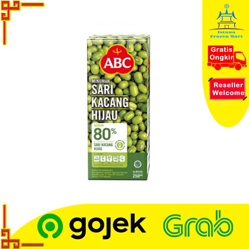 

Minuman Sari Kacang Hijau Susu Kacang Ijo 200 ML - ABC