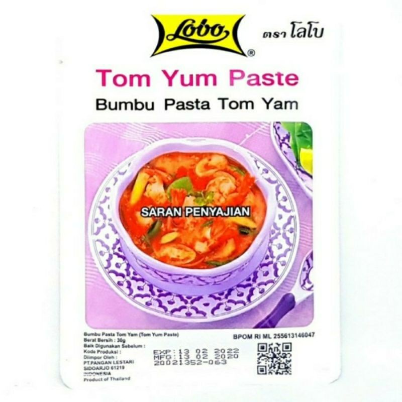 

Bumbu Tomyam / Tom Yam / Tom Yum / Tomyum [30 GR] - LOBO