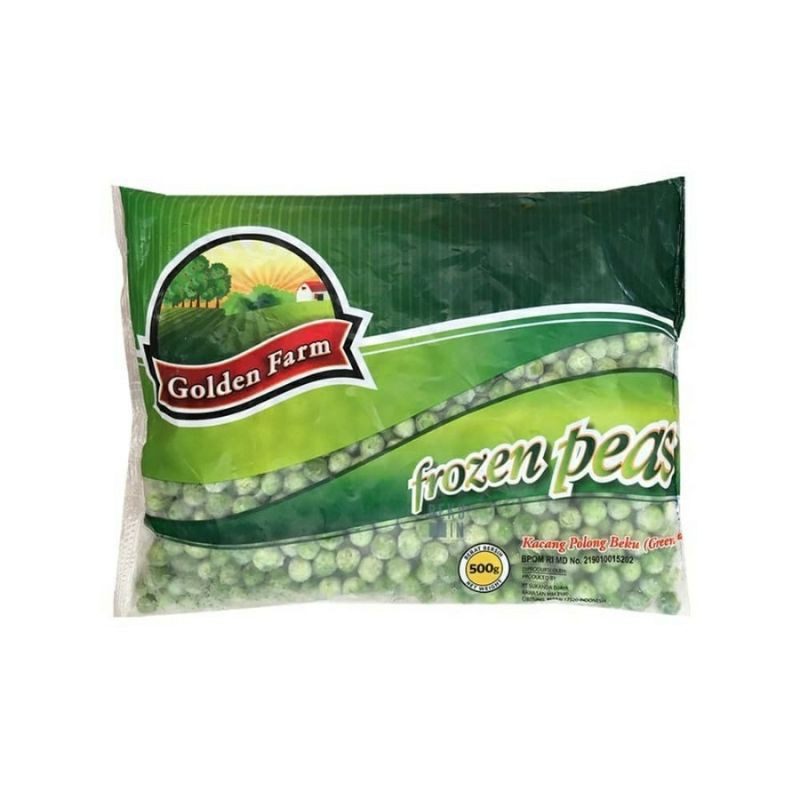 

Frozen Green Peas Kacang Polong 500 GR - GOLDEN FARM