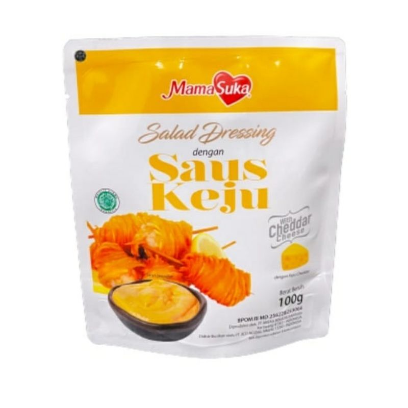 

Mamasuka Saus Keju Cheese Mayonaise 100 GR - MAMA SUKA