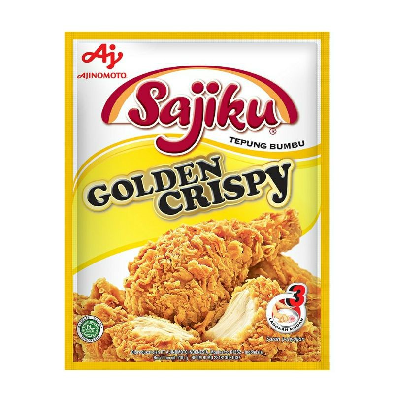 

Sajiku Golden Crispy 200 GR - AJINOMOTO