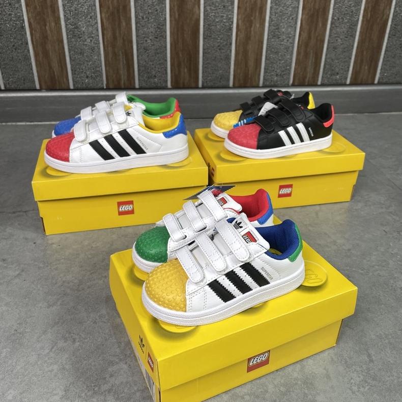 COD Sepatu Anak Adidas Superstar Kids x LEGO murah laris