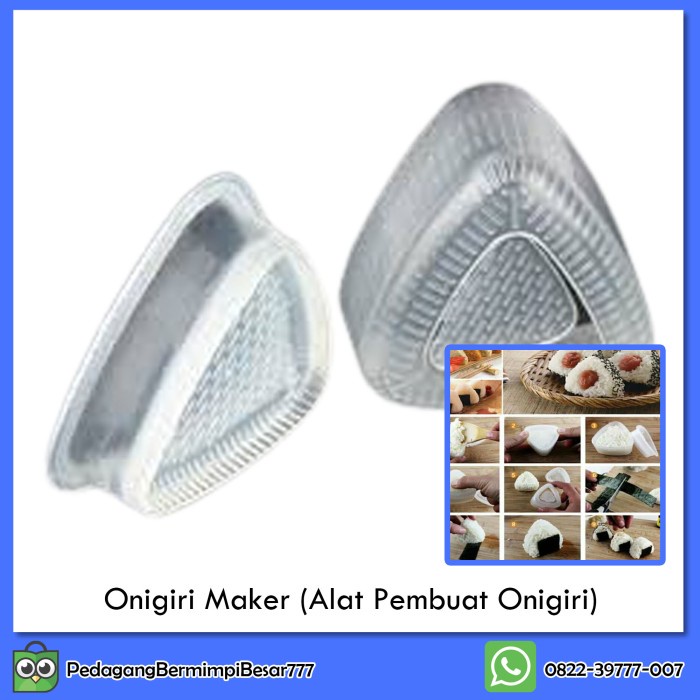 Bestseller Cetakan Onigiri Alat Pembuat Onigiri Onigiri Maker Onigiri Mold