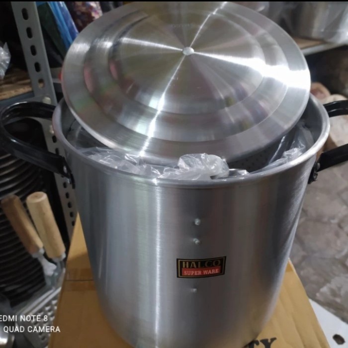 Terlaris Panci Langseng Dandang Nasi Sarang Angkat Halco Diameter 22 Cm