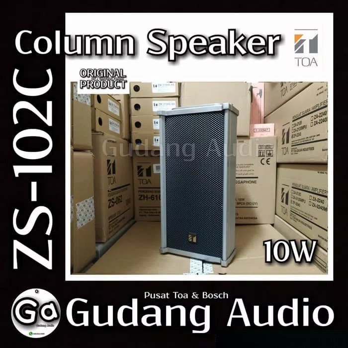 {{COD AKTIF}} TOA column speaker ZS-102 C TERUJI Kode 783