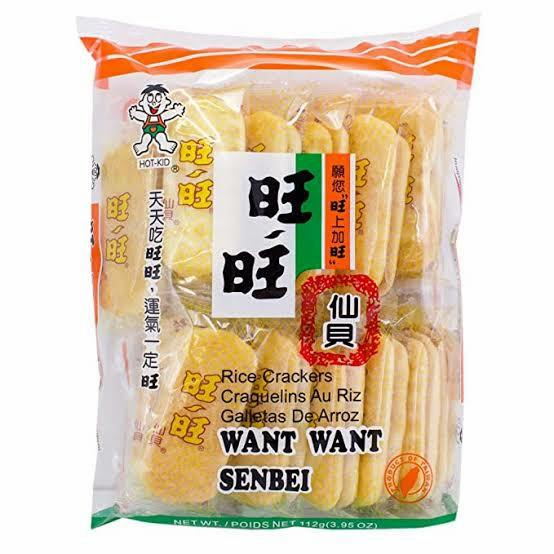 

[isi 16 Pcs] Want Want Senbei Rice Crackers - Snack Krekers Beras Best Seller