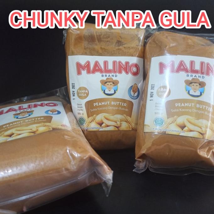 

Malino Peanut butter /Selai Kacang Malino Tanpa Gula (No Sugar) 500gr