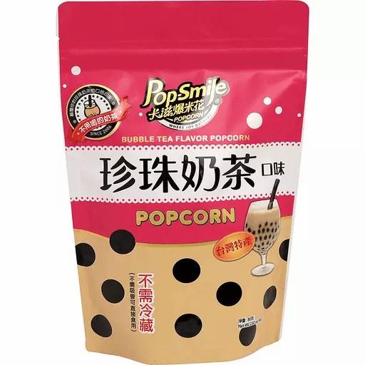 

[80gr] Pop Smile Popcorn Brown Sugar + Milk Tea - Pop Corn Rasa Bubble Best Seller