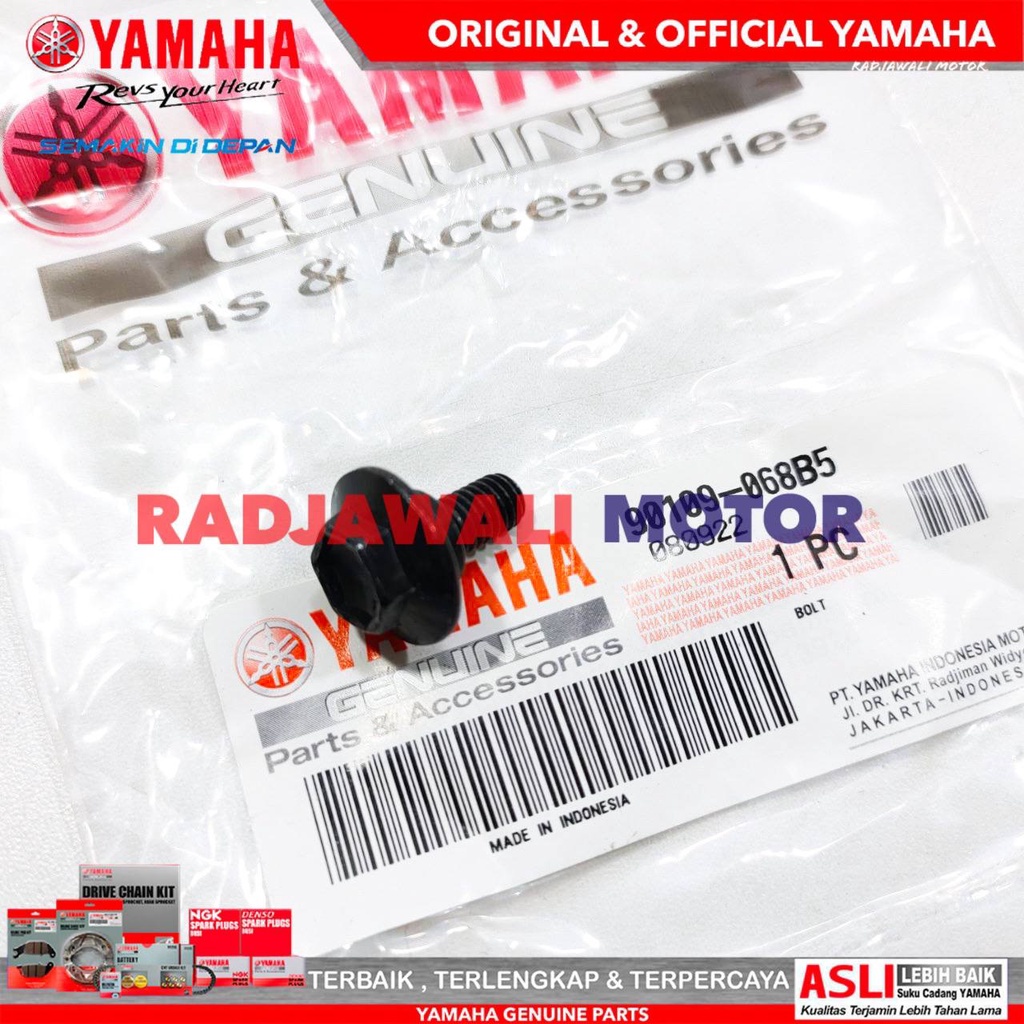 BAUT BAK BOX BAGASI ALL NEW AEROX 155 CONNECTED ASLI ORIGINAL YAMAHA 90109-068B5 ORIGINAL YAMAHA