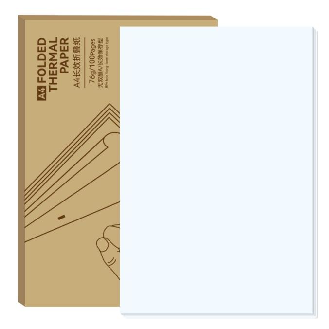 

KERTAS THERMAL PERIPAGE A4 Folded paper roll hvs