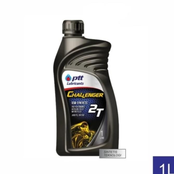 PTT Lubricant Challenger 2T Oli Samping 2 Tak/2Tak Jaso FD/TC (1L/1 L)
