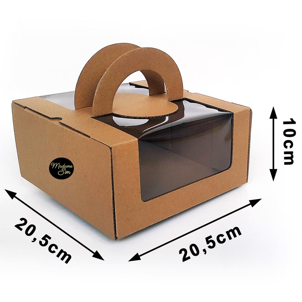 

Sale 7.7 DUS KUE - CAKE BOX - GIFT BOX - KOTAK KADO 20x20x10 - MS-T02 (ISI : 10 PCS)