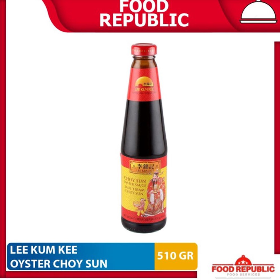 

Promo.. Lee Kum Kee Choy Sun Oyster Sauce 510 Gr Saus Tiram Halal Non Msg 36