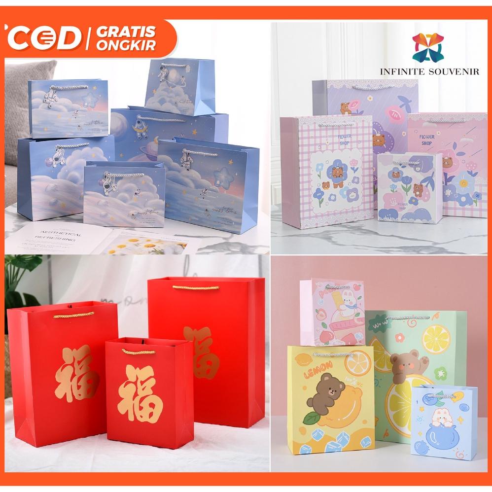 

Sale 7.7 PAPER BAG BERUANG / PAPER BAG KELINCI / PAPERBAG KARAKTER / PAPERBAG HADIAH KADO / PAPERBAG ART