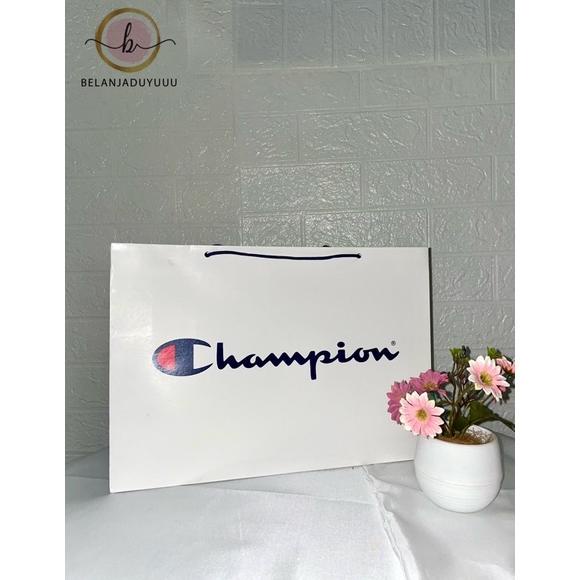 

New Paper Bag Champion ( Ready Stock jakarta )