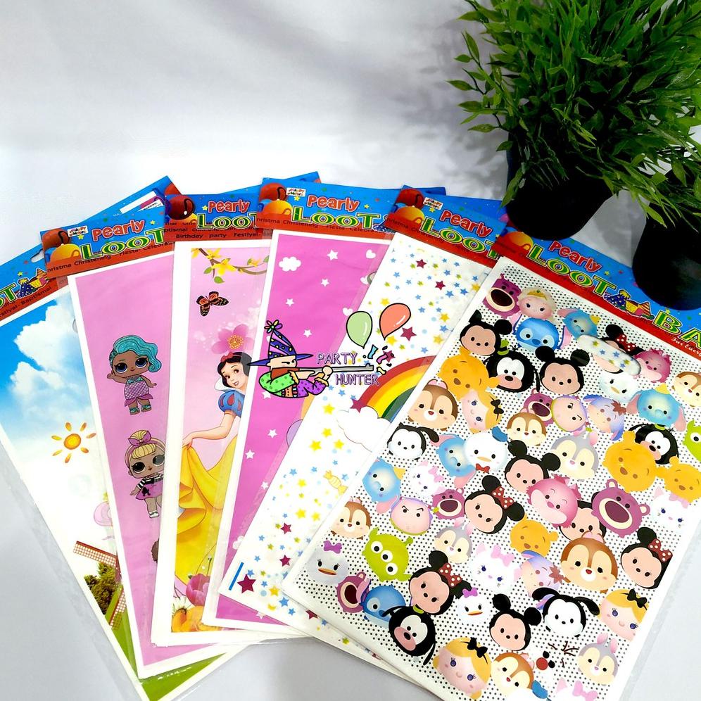 

Promo Tas Plastik / Goodie Bag / Tas Bingkisan Ulang Tahun ( ultah ) 10 pcs Tipe A