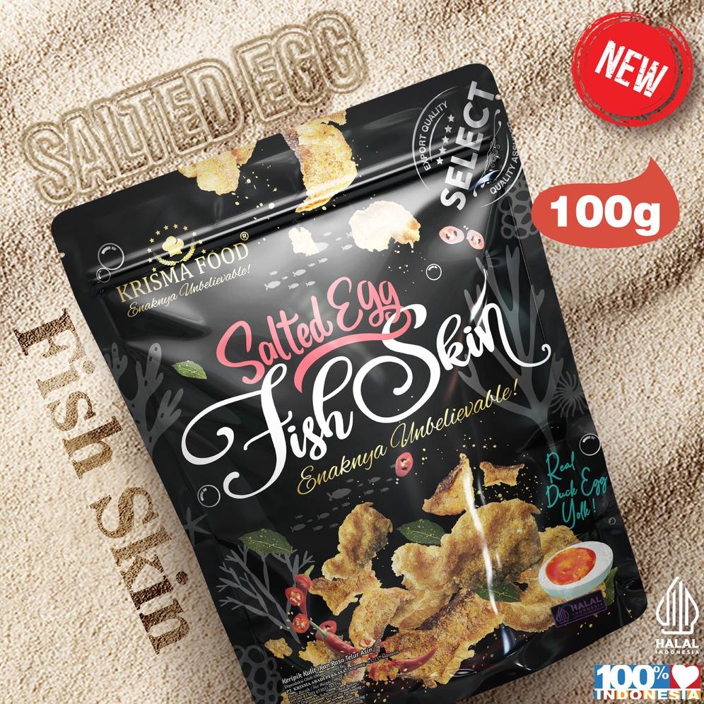 

7.7 ED EGG FISH SKIN - POUCH 100GR