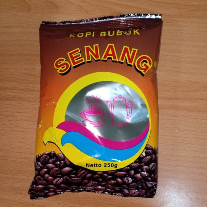 Terlaku.! Kopi Bubuk Senang 250 Gram Asli Sorong Papua WPR