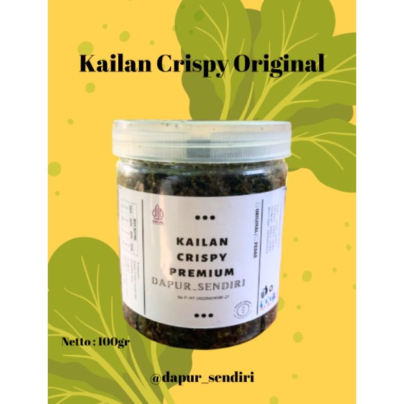 

New KAILAN CRISPY ORIGINAL PREMIUM KEMASAN 600ML