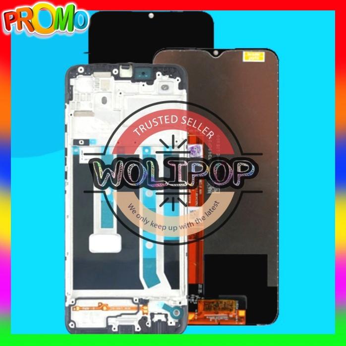 Acc Hp Lcd Touchscreen Frame Oppo A15S Original