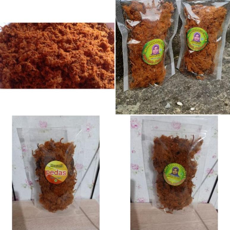 

Sale 7.7 Abon Ayam Karwati Cianjur / Abon Ayam Original / Abon Ayam Pedas / Abon Ayam Kemasan Pouch 50 Gram