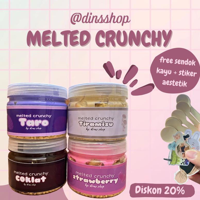 

New rice crispy melted crunchy selai