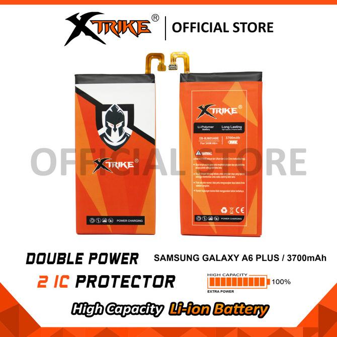 BATERAI SAMSUNG A6+ / A6 PLUS XTRIKE DOUBLE POWER