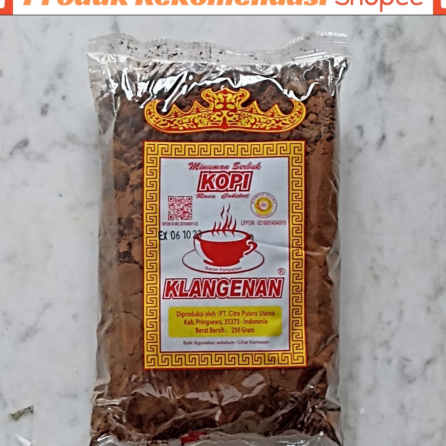 

✔️ Kopi Klangenan Asli Pringsewu Lampung Kemasan 250 Gram - Kopi Bubuk Lampung Asli / Kopi Robusta Lampung