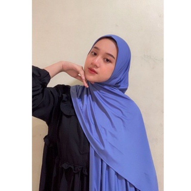 Hijab Pashmina Instan Jersey|| Hijab Instan Kaos Jersey Premium