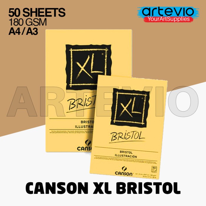 

Terlaris Buku Sketsa / Buku Gambar / Sketch Book Canson Xl Bristol