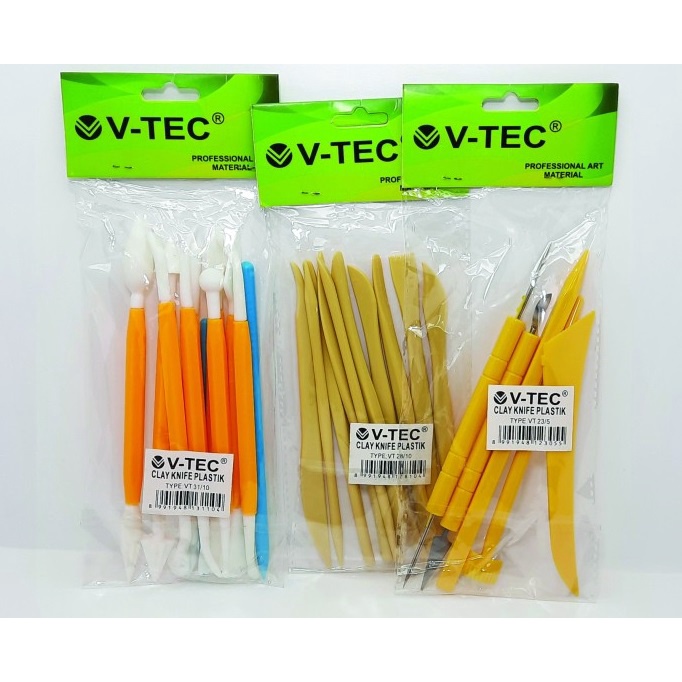 

ALAT CLAY / TOOL CLAY KNIFE / PISAU UKIR CLAY V-TEC