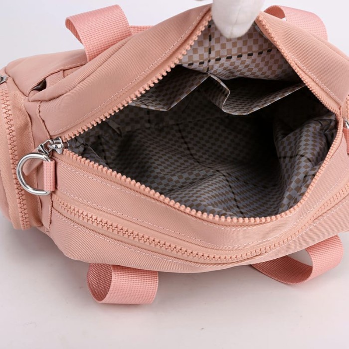 DISKON SPESIAL TAS ORIGINAL - TAS SELEMPANG WANITA COLORFUL FOX 0433 NILON WATERPROOF TERLARIS