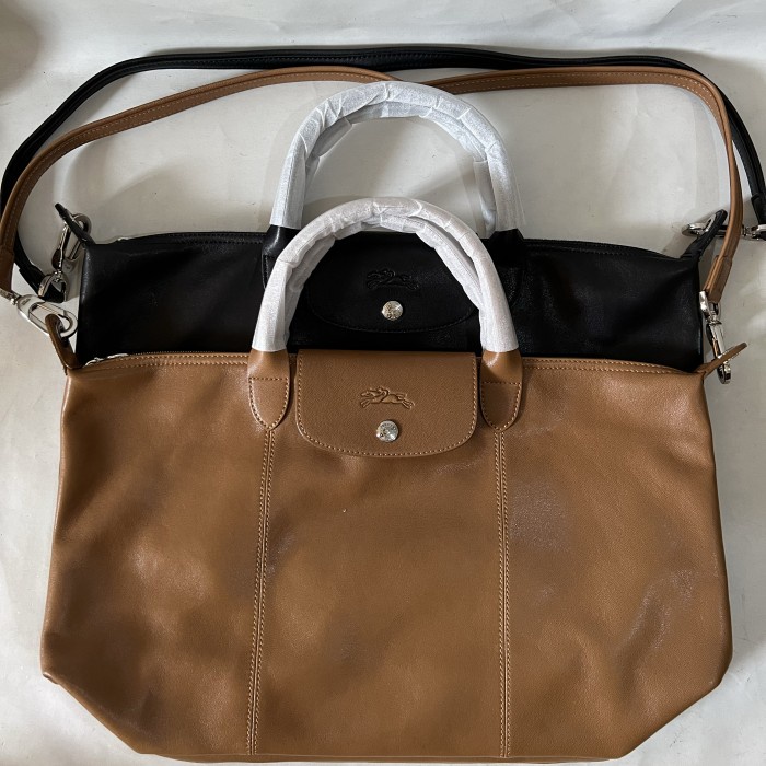 HOT SALE TAS WANITA / LONGCHAMP LE PLIAGE CUIR MEDIUM SIZE TERLARIS