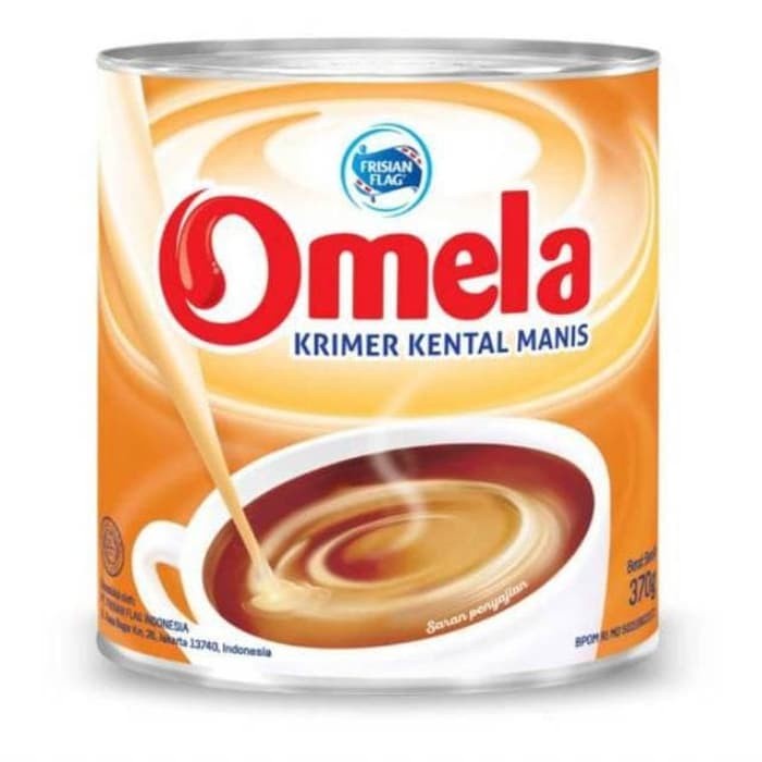 Omela Susu Kental Manis 370Gr X 48K Kartonan / Dus - Instant & Samed